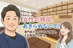 女性の頻尿、あきらめないでアイキャッチ画像